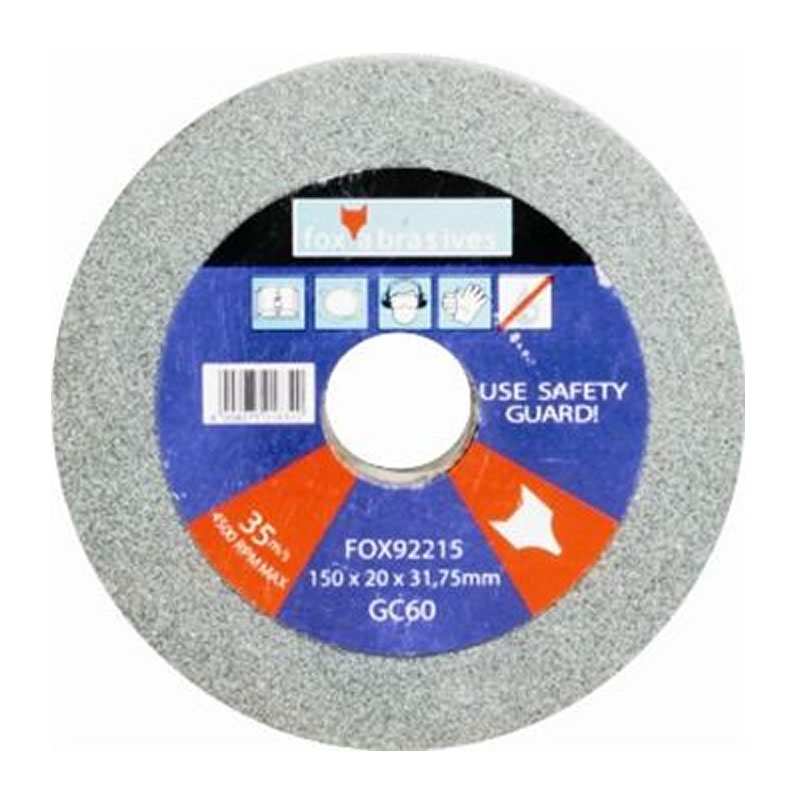 ABRASIVES FOX GRIND WHEEL 150X20X31 GC60